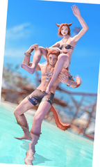 Day at the beach with Bro